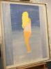 Edward Piper (1938-1990) 'Nude 2 Silver Shoes', Signed, Glazed & Framed Coloured Lithograph, Limited Edition 67/70 with Messum's Label. Size 27 x 22in