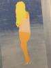 Edward Piper (1938-1990) 'Nude 2 Silver Shoes', Signed, Glazed & Framed Coloured Lithograph, Limited Edition 67/70 with Messum's Label. Size 27 x 22in - 2