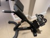 Atlantis D-128, Incline Hyper Extension Bench, S/N 96522. - 2