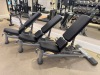 3 x Life Fitness Adjustable Free-weight Benches, Model SMAB. - 2