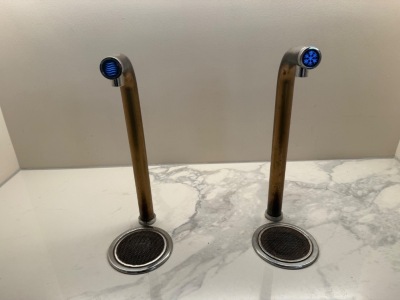 Twin Tap Built in Sparkling & Chilled Water System (Downstairs). NOTE: buyer to arrange disconnection & removal.