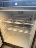 Polar Stainless Steel Undercounter Fridge, Model CD080. - 2