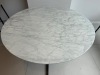 Camerich Vary 12, Carrera Marble Dining Table. Size Dia 100cm. - 2
