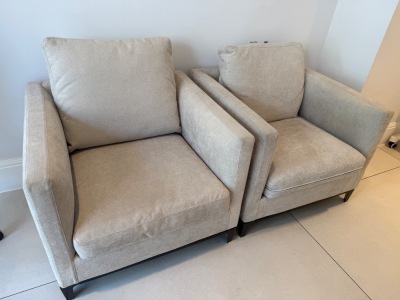Pair of Camerich Crescent 18, Armchairs in Colour Villa 54.