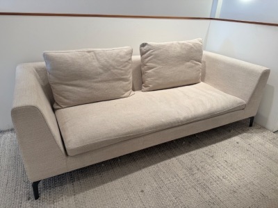 Camerich 3 Seater Sofa in Colour Morgan 02. NOTE: stained and maybe missing 1 x back cushion.