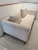 Camerich 3 Seater Sofa in Colour Morgan 02. NOTE: stained and maybe missing 1 x back cushion. - 4