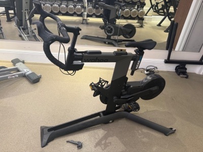 Wahoo Kickr Bike with Headwind Unit. NOTE: requires repair to left brake.
