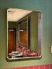 Brass Effect Mirror, Size 60 x 80cm.