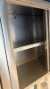 Ginox Wall Hung Stainless Steel Cabinet with Sliding Doors, Size H70 x W95 x D38cm. - 4