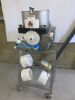 Formatic R-Series Burger Machine, Model R2200, S/N 25/01/021 on Mobile Stainless Steel Stand. Comes with Foot Pedal & 3 x Drum 100mm Retail 360. - 11