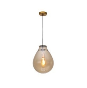 Impex Lighting 1lt Small Champagne Ceiling Light, Product Code PG04/01/S/CHA, 1 x E27 Bulb. Size Dia 30cm x H40cm, Weight 2.1kg. RRP &pound;190.00.