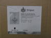 Impex Lighting 4lt Clear Crystal Ceiling Light, Product Code CF93/04/CLR, 4 x SES Bulbs. Size Dia 35cm x H40cm, Weight 3kg. RRP &pound;300.00. - 3