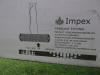 Impex Lighting 4 LTS Ceiling Light, Product Code PG504241/04/OBL/WH, 4 x 24W (ES) Bulbs. Size Dia 82cm x H20cm, Weight 4.65kg. RRP &pound;330.00. - 3