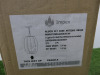 Impex Lighting Ceiling Light, Alexis 3LT Cage, Antique Brass, Product Code LG28/03/AB, 3 x 40W (E27) Bulbs. Size Dia 25cm x H42cm, Weight 2kg. Bulbs Not Included. RRP &pound;150.00. - 2