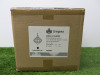 Impex Ceiling Light, GERDA 1LT Chrome, Product Code PG1702/01/CH, 1 x 60W (SES) Bulbs. Size Dia 28cm x H32cm, Weight 1.6kg. Bulb Not Included. RRP &pound;164.00. - 4
