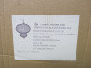 Impex Ceiling Light, Morocco Double Crystal Basket Large, Product Code CO812161/03/SN, 3 x 28W (G9) Bulbs. Size Dia 30cm x H48cm, Weight 10kg. Bulbs Not Included. RRP &pound;352.00. - 5