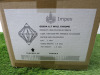 Impex Ceiling Light, GERDA 1LT Wall Chrome, Product Code PG1702/01/WB/CH, 1 x 60W (SES) Bulb. Size Dia 28cm x H30cm, Weight 1.5kg. Bulb Not Included. RRP &pound;164.00. - 3