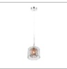 Impex Ceiling Light, DANGLE Glass Copper Mesh, Product Code PGH606101/01/CU/CH, 1 x 28W (G9) Bulb. Size Dia 14cm x H25cm, Weight 0.7kg. Bulb Not Included. RRP &pound;113.00. - 2