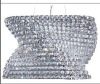 Impex Ceiling Light, Large Chrome Clear K9 Crystal, Product Code CFH1131/06/L/CLR, 6 x 33W (G9) Bulbs. Size Dia 44cm x H32cm, Weight 12.3kg. Bulb not Included. RRP &pound;790.00.