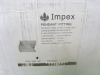 Impex Ceiling Light, Large Chrome Clear K9 Crystal, Product Code CFH1131/06/L/CLR, 6 x 33W (G9) Bulbs. Size Dia 44cm x H32cm, Weight 12.3kg. Bulb not Included. RRP &pound;790.00. - 2