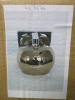 Impex Wall Light, Circular Smoked Chrome, Product Code WL9676. Bulb not Included. RRP &pound;75.00. - 2