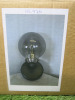 Impex Wall Light, Smooth Smoked Glass Shade, Product Code WL9751. Bulb not Included. RRP &pound;65.00. - 5