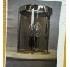 Impex Wall Light, Chrome & Curved Glass, Product Code WL8652. Bulb not Included. RRP &pound;60.00.