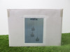 Impex Ceiling Light, 3 x Curved Glass & Mesh Cage, Product Code IL8786. Bulb not included. RRP &pound;235.00. - 4