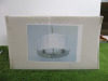 Impex Ceiling Light, White & Chrome Shade, Product Code IL8796. Bulb not Included. RRP &pound;150.00. - 4