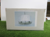 Impex Ceiling Light, White & Chrome Shade, Product Code IL8796. Bulb not Included. RRP &pound;150.00. - 4