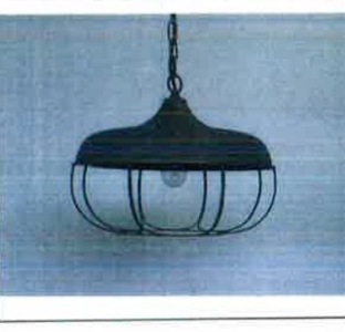 Impex Ceiling Light, Metal Cage, Product Code IL8803. Bulb not Included. RRP &pound;115.00.