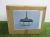 Impex Ceiling Light, Metal Cage, Product Code IL8803. Bulb not Included. RRP &pound;115.00. - 3