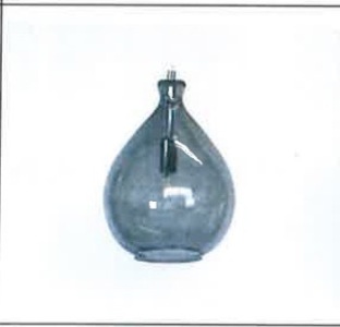 Impex Ceiling Light, Curved Glass, Product Code IL8804. Bulb not Included. RRP &pound;95.00.