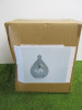Impex Ceiling Light, Curved Glass, Product Code IL8804. Bulb not Included. RRP &pound;95.00. - 3
