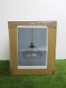 Impex Ceiling Light, Glass Half Sphere, Product Code IL0025. Bulb not Included. RRP &pound;115.00. - 3