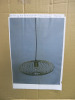 Impex Ceiling Light, Gold Wired Cage, Product Code IL0026. Bulb not Included. RRP &pound;85.00 - 2