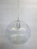 Impex Ceiling Light, Clear Hexagonal, Product Code IL0027. Bulb not Included. RRP &pound;90.00