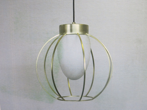Impex Ceiling Light, Gold Cage, Product Code IL0007. Bulb not Included. RRP &pound;75.00.