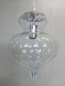 Impex Ceiling Light, TearDrop Pendant, Product Code IL0005. Bulb not Included. RRP &pound;90.00.