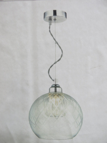 Impex Ceiling Light, Patterned Glass, Product Code IL0022. Bulb not Included. RRP &pound;95.00.