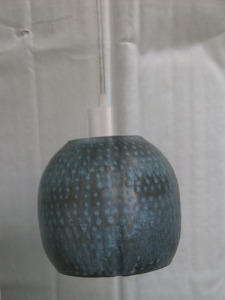 Impex Ceiling Light, Blue Shade, Product Code IL0019. Bulb not Included. RRP &pound;95.00.