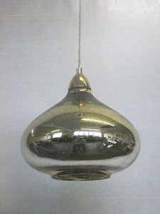 Impex Ceiling Light, Chrome TearDrop, Product Code IL0009. Bulb not Included. RRP &pound;95.00.