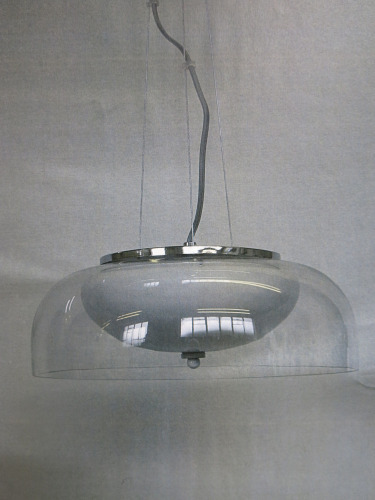 Impex Ceiling Light, Glass Half Sphere, Product Code IL0008. Bulb not Included. RRP &pound;110.00.