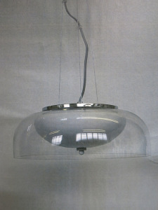 Impex Ceiling Light, Glass Half Sphere, Product Code IL0008. Bulb not Included. RRP &pound;110.00.