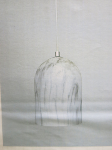 Impex Ceiling Light, Marble Effect Pendant, Product Code IL8747. Bulb not Included. RRP &pound;80.00.