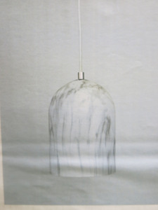 Impex Ceiling Light, Marble Effect Pendant, Product Code IL8747. Bulb not Included. RRP &pound;80.00.