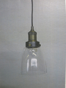 Impex Ceiling Light, Glass Shade, Product Code IL0020. Bulb not Included. RRP &pound;85.00.