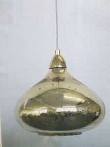 Impex Ceiling Light, TearDrop Shade, Product Code IL8748. Bulb not Included. RRP &pound;85.00.