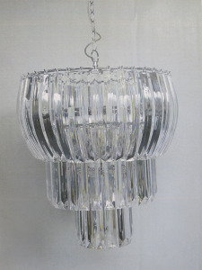 Impex Ceiling Light, Crystal Chandelier, Product Code IL8765. Bulb not Included. RRP &pound;225.00.