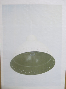 Impex Ceiling Light, White Shade, Product Code IL8767. Bulb not Included. RRP &pound;95.00.